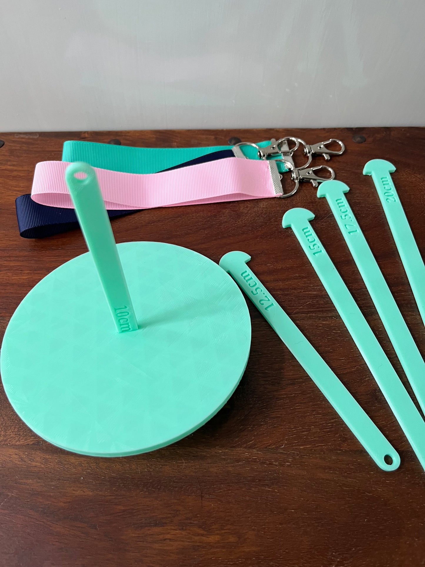 Portable Yarn Holder, 3D Printed Easy Assembly Yarn Holder For Crochet On The Go