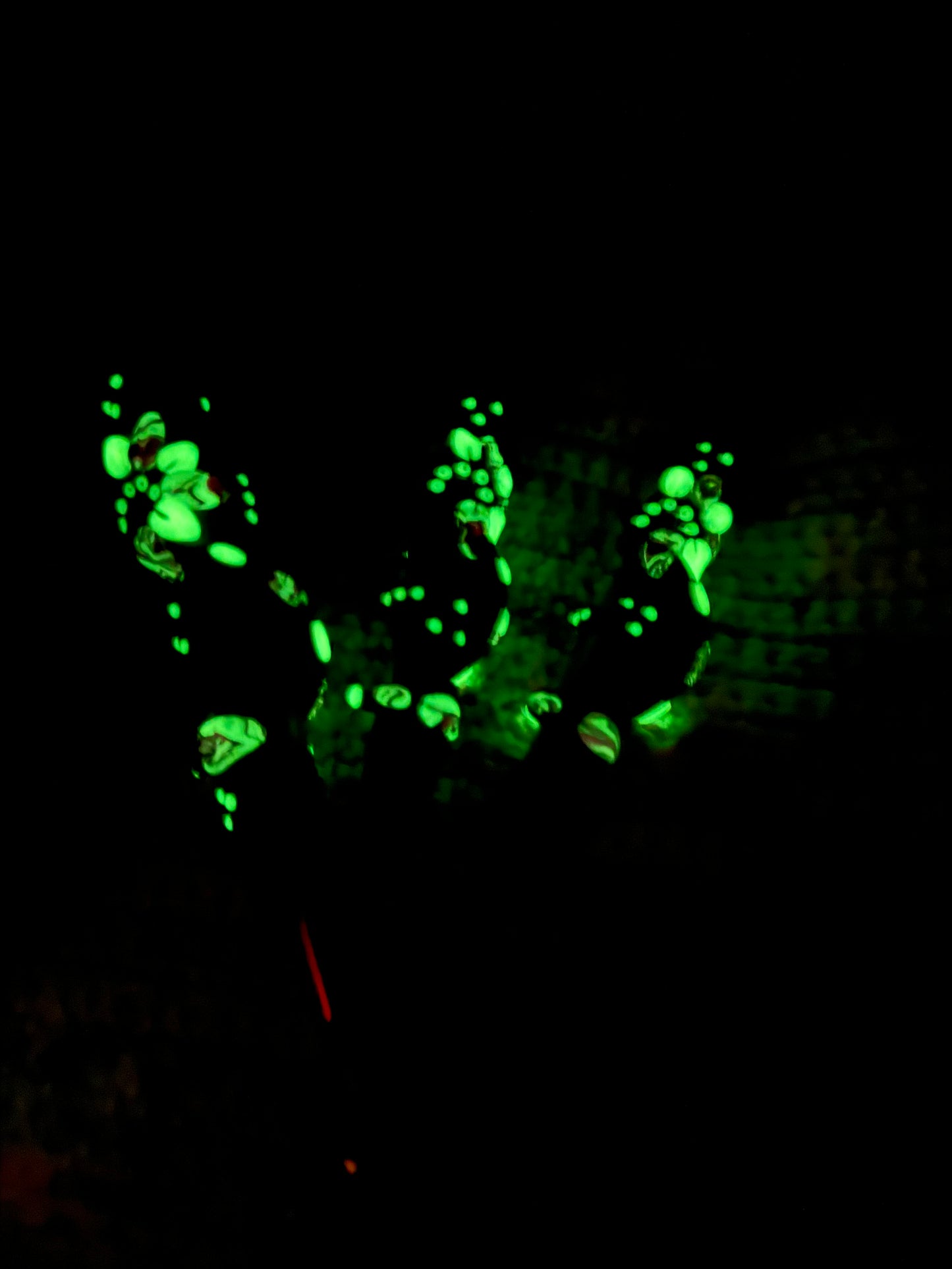 Glow in the Dark Night Dragon, Polymer Clay Ergonomic Dragon Crochet Hook