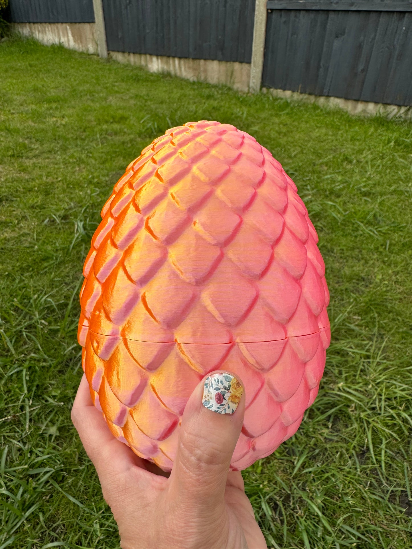3D Printed Crochet Surprise Dragon Egg