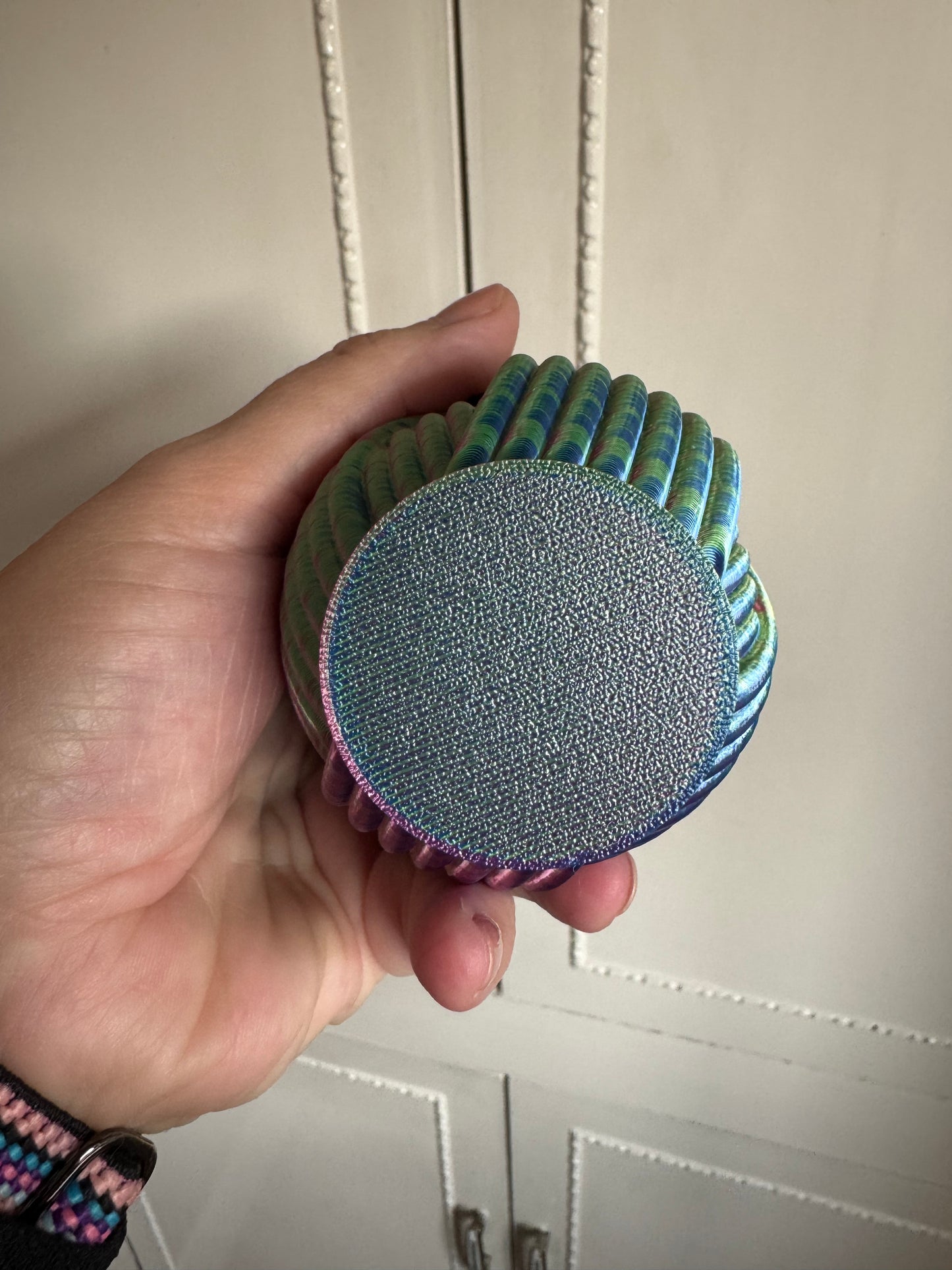 Mini Yarn Ball Surprise Pot, Small 3D Printed Yarn Ball Pot