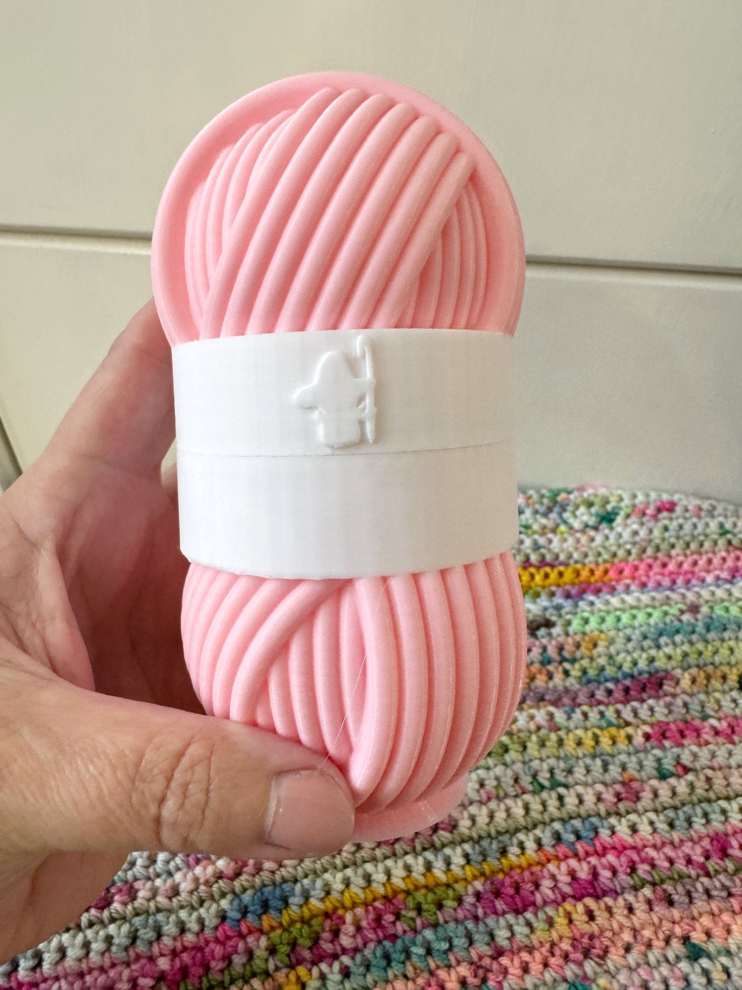 Mini Yarn Ball Surprise Pot, Small 3D Printed Yarn Ball Pot