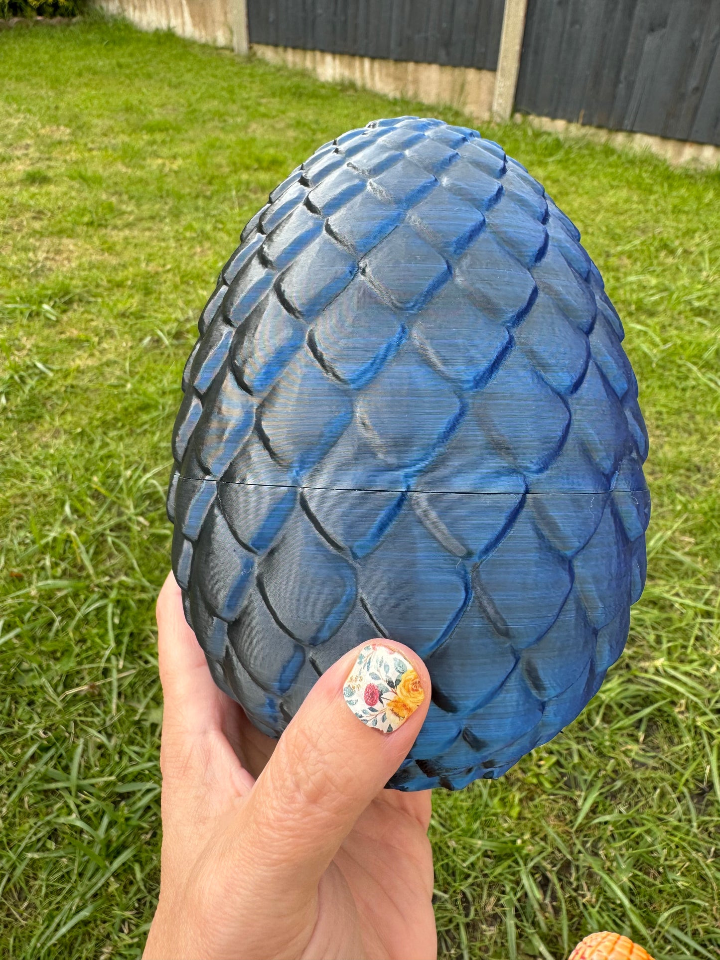 3D Printed Crochet Surprise Dragon Egg