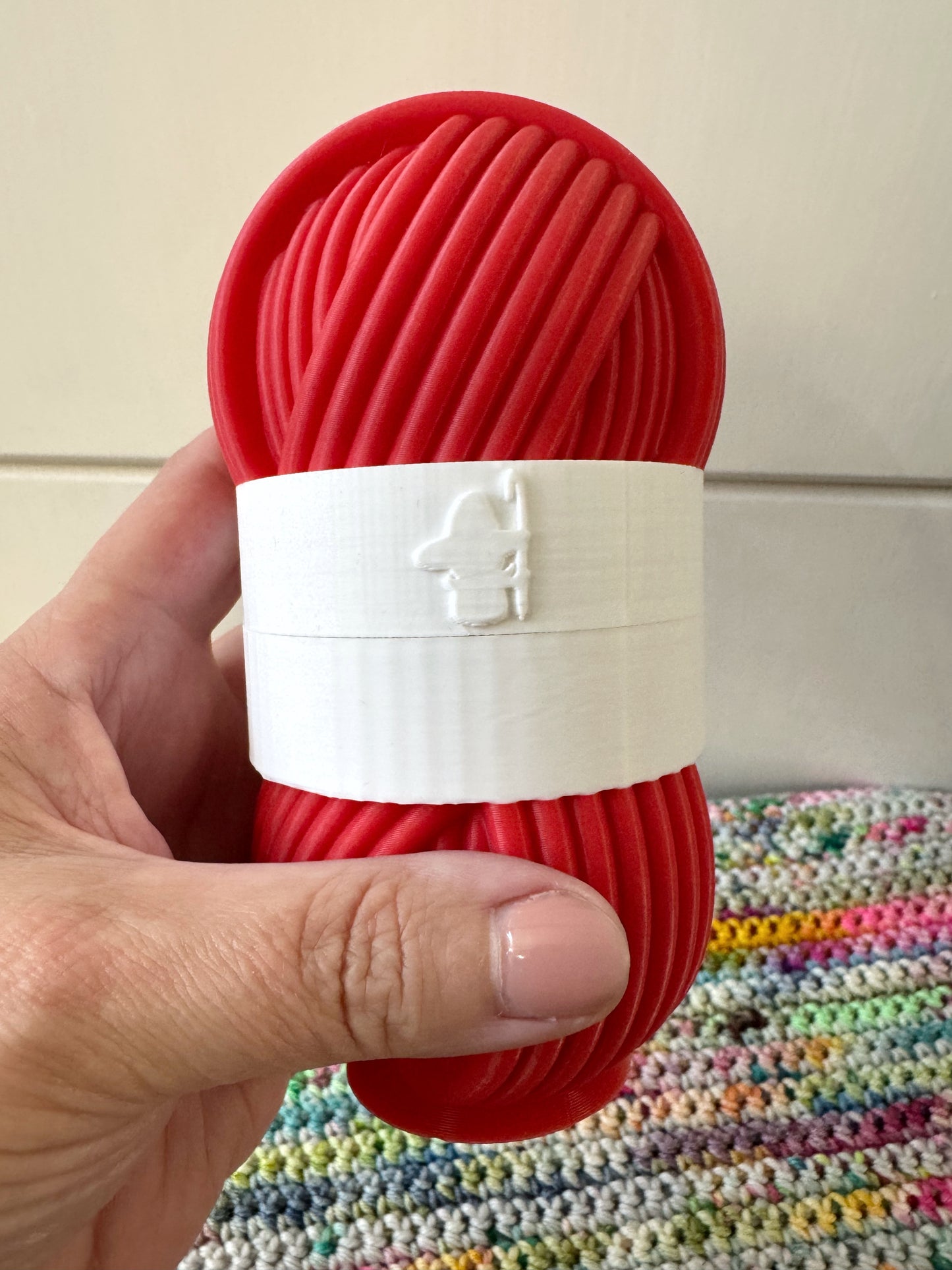 Mini Yarn Ball Surprise Pot, Small 3D Printed Yarn Ball Pot