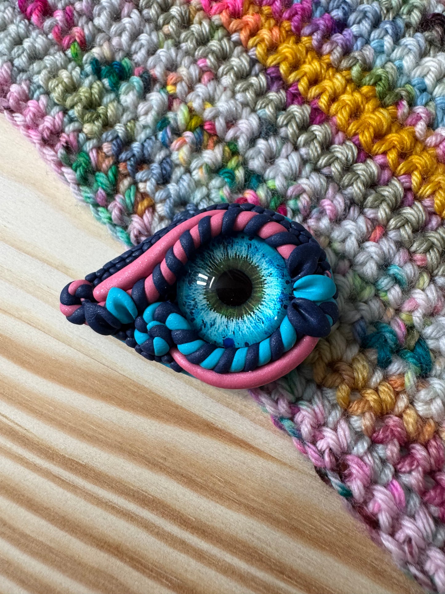 READY TO SHIP Dragon Eye Magnetic Needle Minder, Sewing Magnet, Dragon Accessories