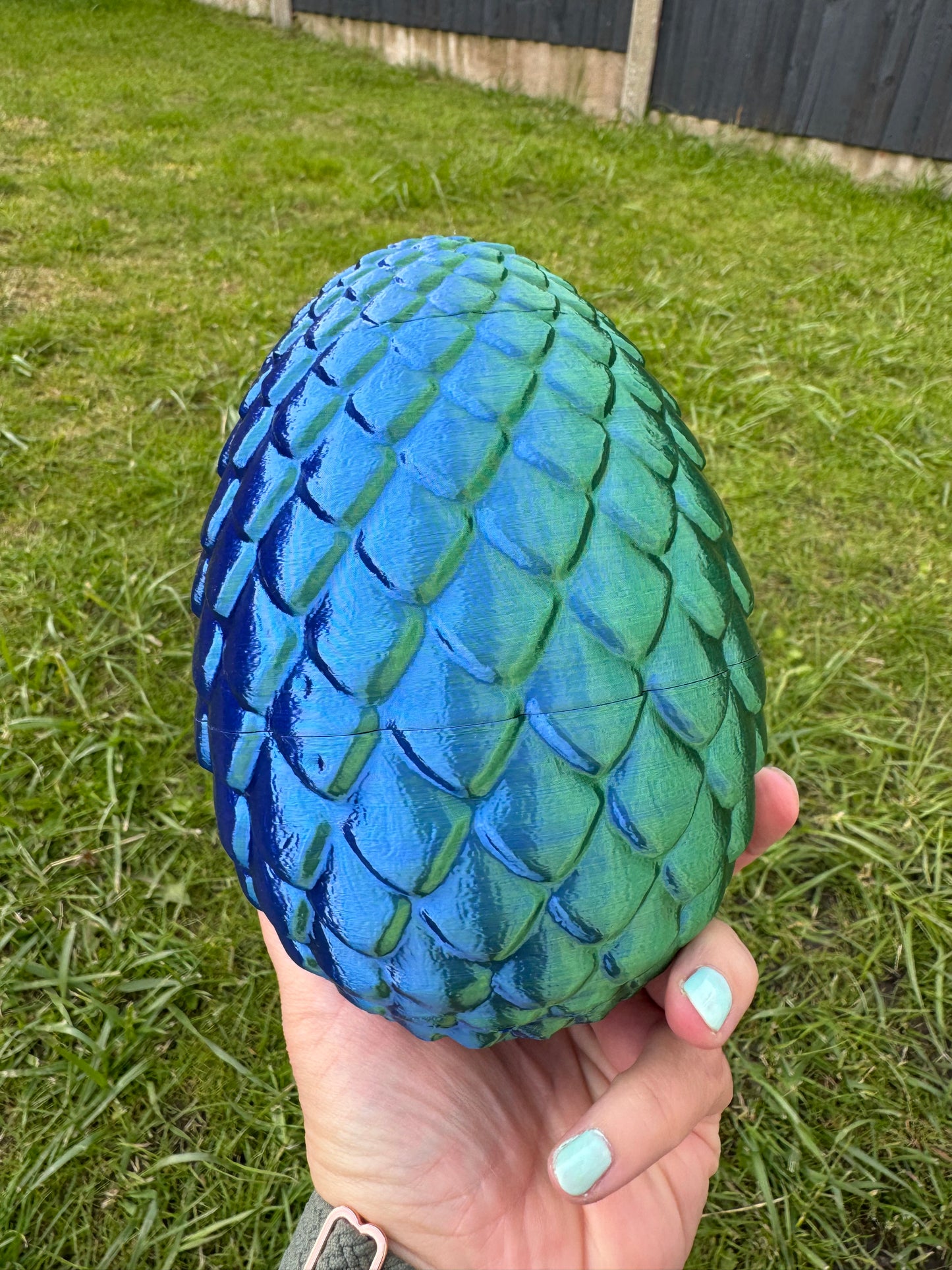 3D Printed Crochet Surprise Dragon Egg