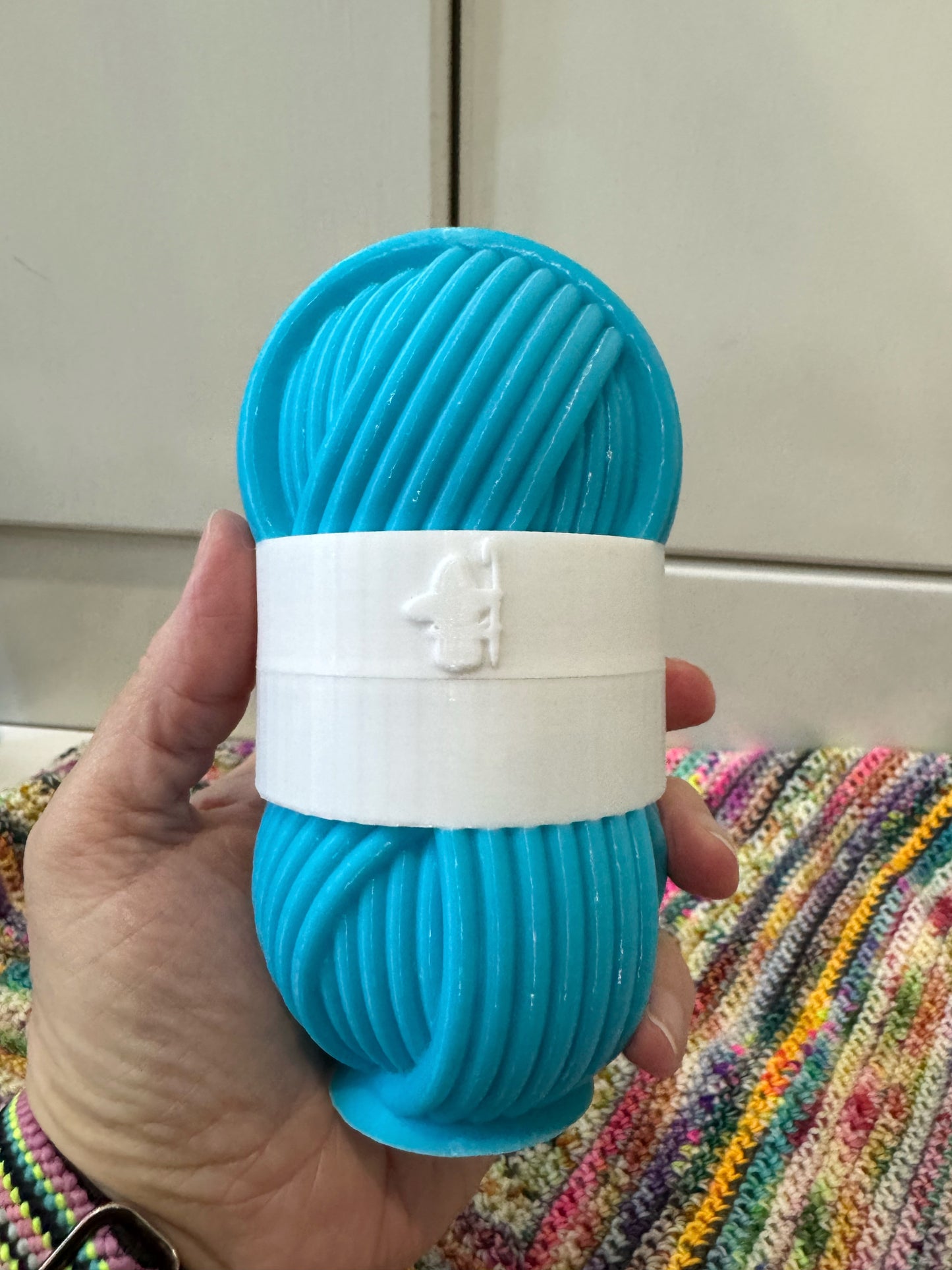 Christmas Flamingo Yarn Ball Pot