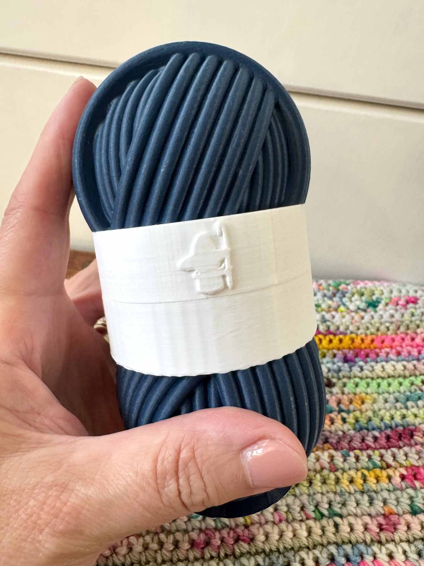 Mini Yarn Ball Surprise Pot, Small 3D Printed Yarn Ball Pot