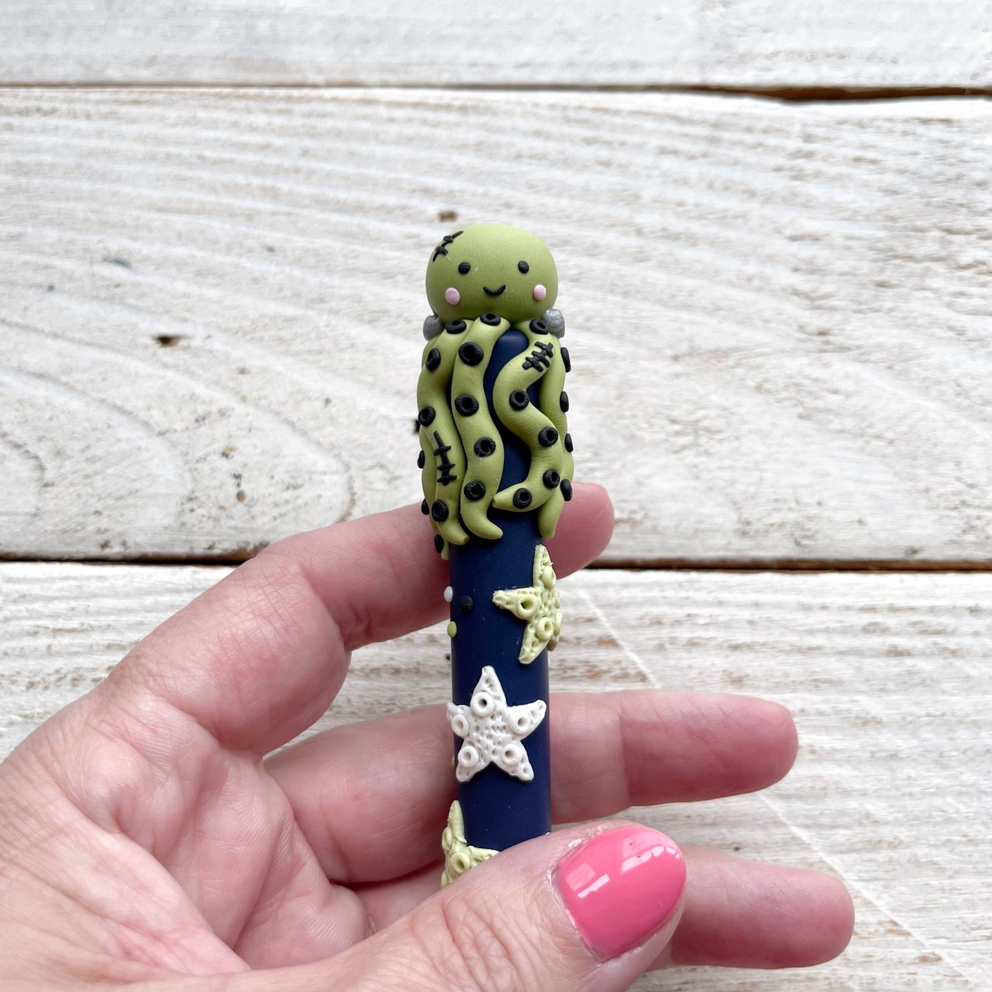 Frankenstein‘s octopus crochet hook