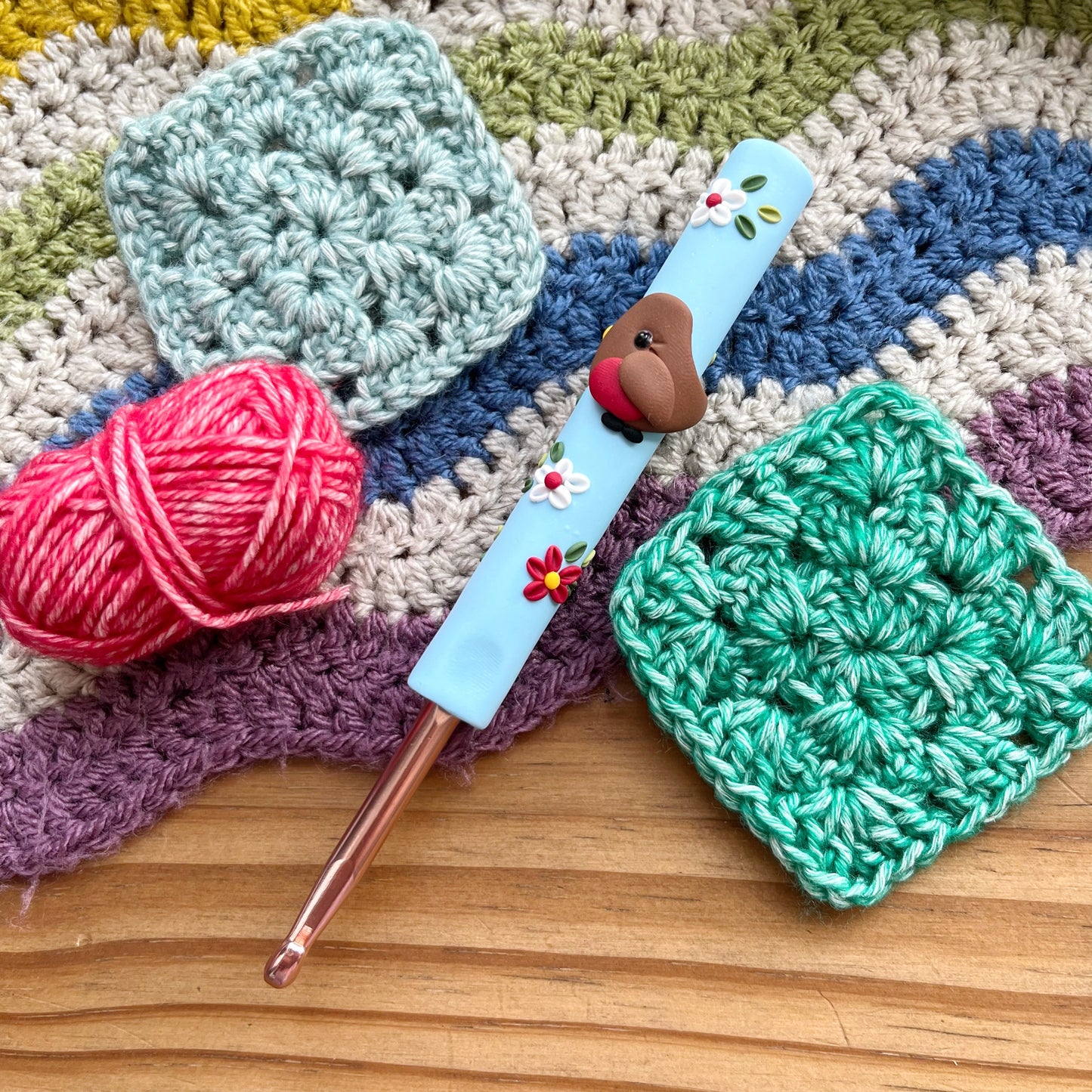 Christmas Crochet Hook Set