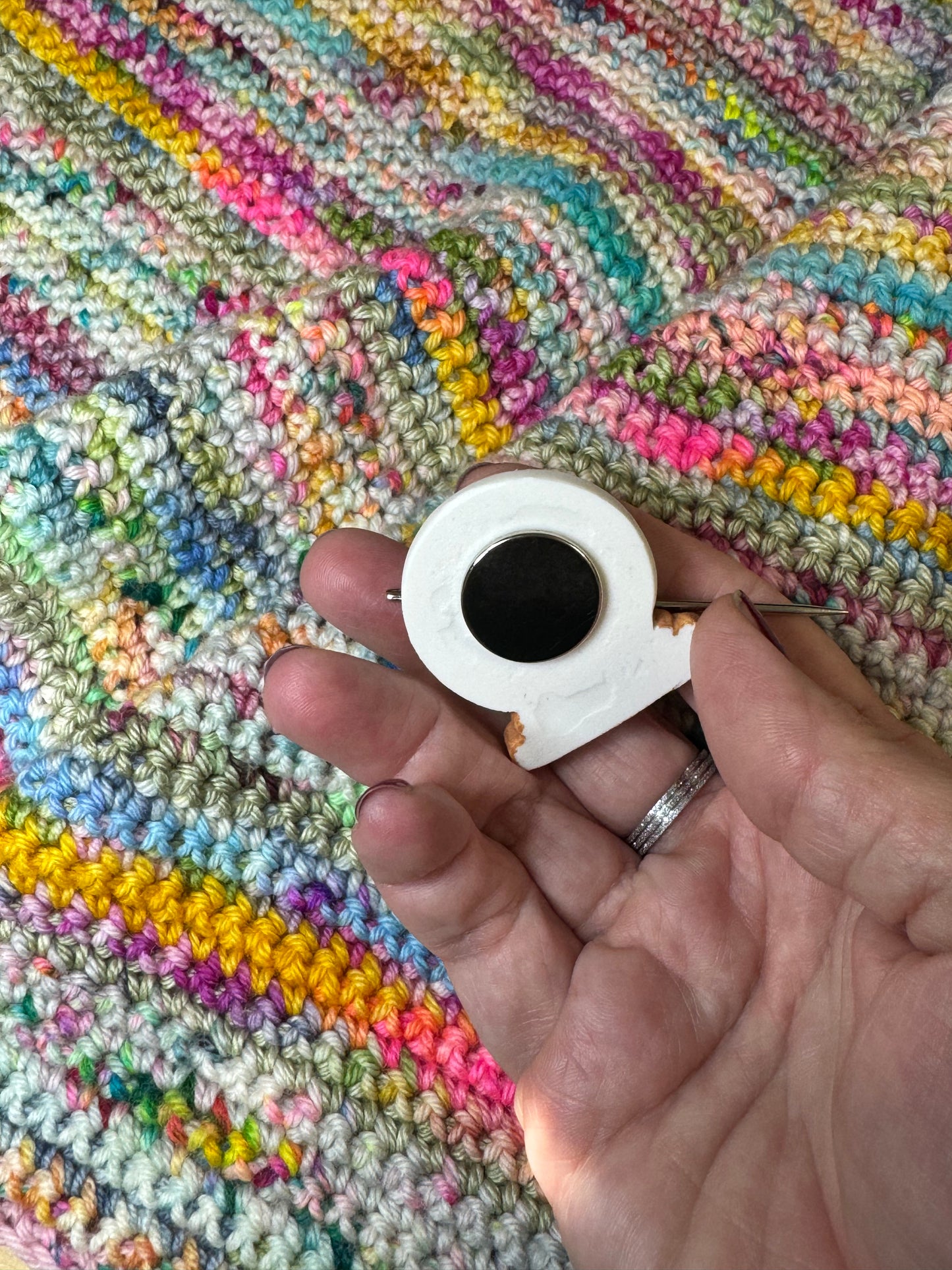 Snow globe Magnetic Needle Minder